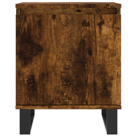 Szafki nocne, 2 szt., przydymiony dąb, 40x30x50 cm Szafki nocne, 2 szt., przydymiony dąb, 40x30x50 cm