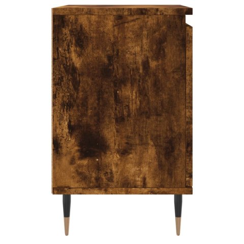 Szafki nocne, 2 szt., przydymiony dąb, 40x30x50 cm Szafki nocne, 2 szt., przydymiony dąb, 40x30x50 cm
