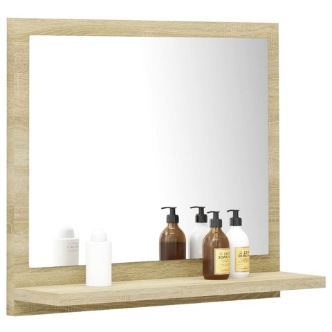 Lustro łazienkowe, dąb sonoma, 40x10,5x37 cm, płyta wiórowa Lustro łazienkowe, dąb sonoma, 40x10,5x37 cm, płyta wiórowa