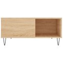  Stolik kawowy, dąb sonoma 80x80x36,5 cm materiał drewnopochodny