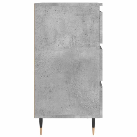 Szafki nocne, 2 szt., szarość betonu, 40x35x69 cm Szafki nocne, 2 szt., szarość betonu, 40x35x69 cm