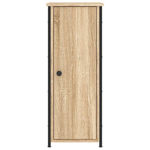 Szafka nocna, dąb sonoma, 32x42x80 cm, materiał drewnopochodny Szafka nocna, dąb sonoma, 32x42x80 cm, materiał drewnopochodny
