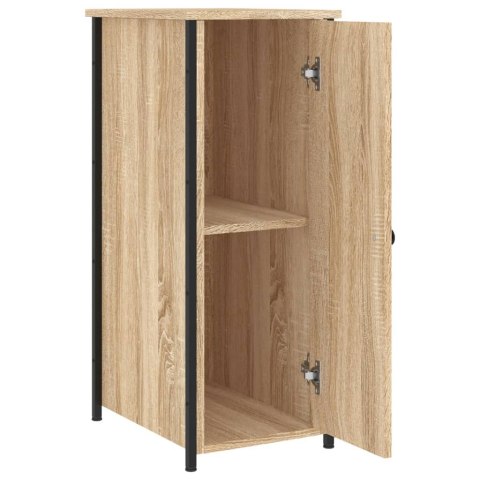 Szafka nocna, dąb sonoma, 32x42x80 cm, materiał drewnopochodny Szafka nocna, dąb sonoma, 32x42x80 cm, materiał drewnopochodny