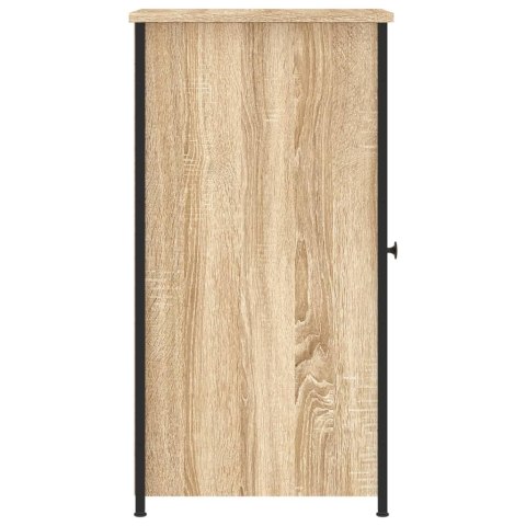 Szafka nocna, dąb sonoma, 32x42x80 cm, materiał drewnopochodny Szafka nocna, dąb sonoma, 32x42x80 cm, materiał drewnopochodny