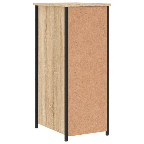 Szafka nocna, dąb sonoma, 32x42x80 cm, materiał drewnopochodny Szafka nocna, dąb sonoma, 32x42x80 cm, materiał drewnopochodny