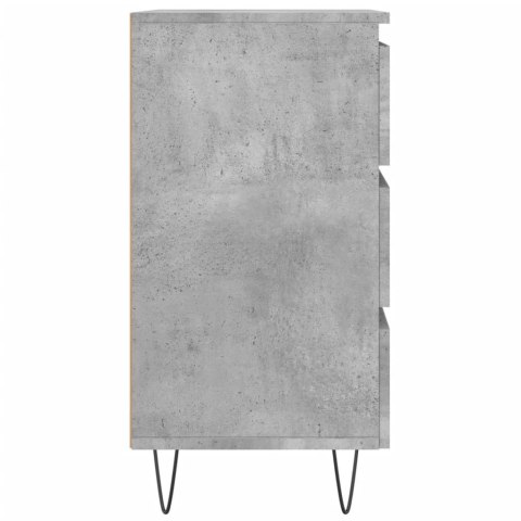 Szafki nocne, 2 szt., szarość betonu, 40x35x69 cm Szafki nocne, 2 szt., szarość betonu, 40x35x69 cm