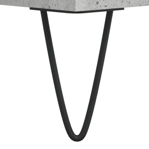 Szafki nocne, 2 szt., szarość betonu, 40x35x69 cm Szafki nocne, 2 szt., szarość betonu, 40x35x69 cm
