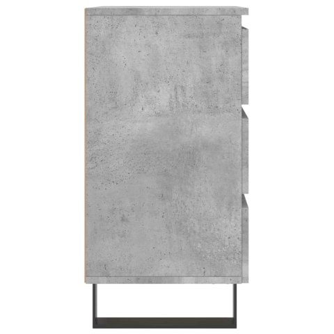 Szafki nocne, 2 szt., szarość betonu, 40x35x69 cm Szafki nocne, 2 szt., szarość betonu, 40x35x69 cm