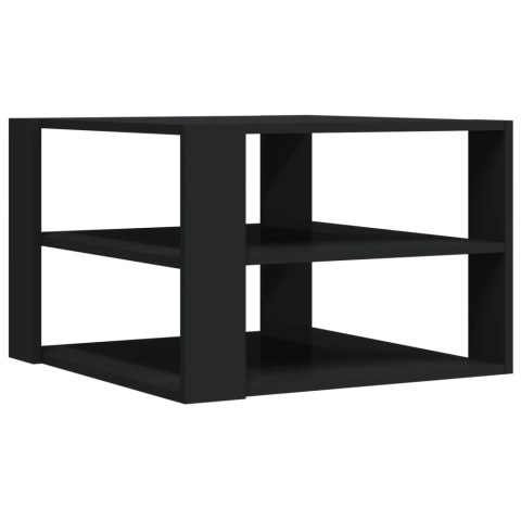 Stolik kawowy, czarny, 59,5x59,5x40 cm, materiał drewnopochodny Stolik kawowy, czarny, 59,5x59,5x40 cm, materiał drewnopochodny