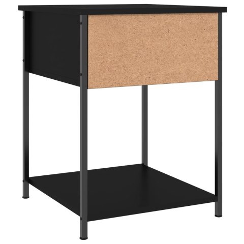Stoliki nocne, 2 szt., czarne, 44x45x58 cm Stoliki nocne, 2 szt., czarne, 44x45x58 cm