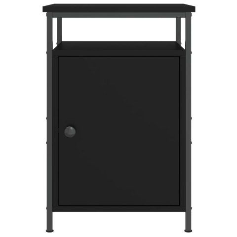 Szafki nocne, 2 szt., czarne, 40x42x60 cm Szafki nocne, 2 szt., czarne, 40x42x60 cm