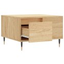  Stolik kawowy, dąb sonoma 55x55x36,5 cm materiał drewnopochodny