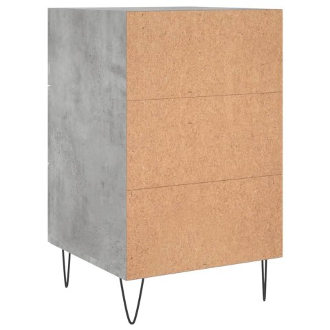 Szafka nocna, szarość betonu, 40x40x66 cm Szafka nocna, szarość betonu, 40x40x66 cm