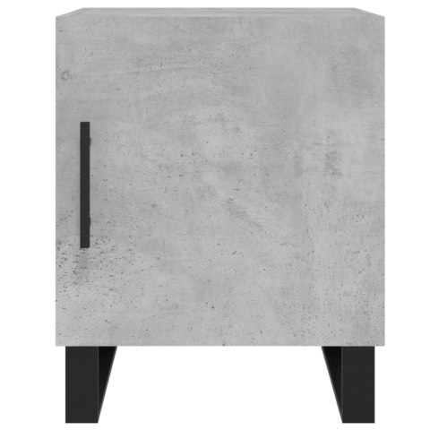 Szafki nocne, 2 szt., szarość betonu, 40x40x50 cm Szafki nocne, 2 szt., szarość betonu, 40x40x50 cm