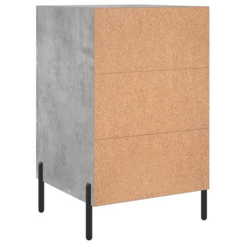 Szafka nocna, szarość betonu, 40x40x66 cm Szafka nocna, szarość betonu, 40x40x66 cm