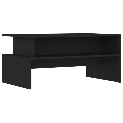 Stolik kawowy, czarny, 90x55x42,5 cm, materiał drewnopochodny Stolik kawowy, czarny, 90x55x42,5 cm, materiał drewnopochodny