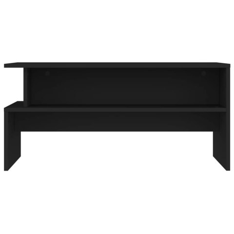 Stolik kawowy, czarny, 90x55x42,5 cm, materiał drewnopochodny Stolik kawowy, czarny, 90x55x42,5 cm, materiał drewnopochodny