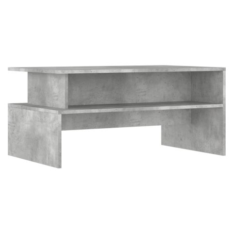 Stolik kawowy, szarość betonu, 90x55x42,5 cm Stolik kawowy, szarość betonu, 90x55x42,5 cm