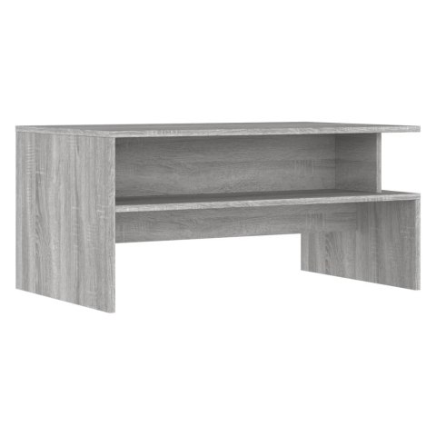 Stolik kawowy, szary dąb sonoma 90x55x42,5 cm, drewnopochodny Stolik kawowy, szary dąb sonoma 90x55x42,5 cm, drewnopochodny