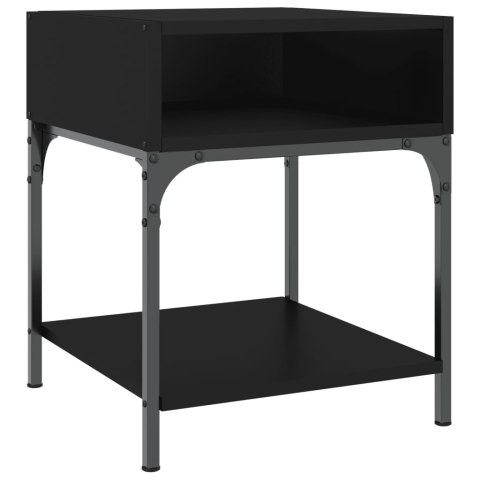 Stoliki nocne, 2 szt., czarne, 40x41x50 cm Stoliki nocne, 2 szt., czarne, 40x41x50 cm