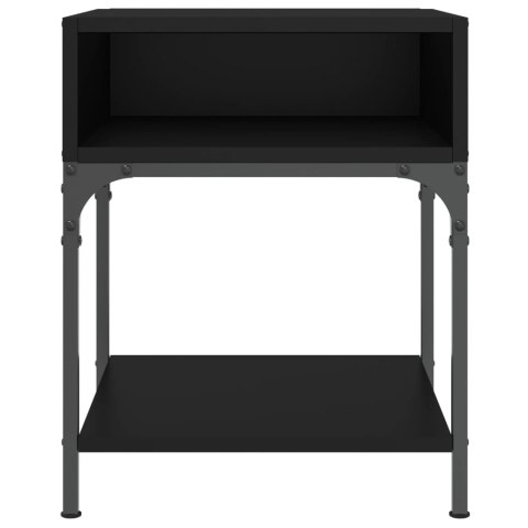 Stoliki nocne, 2 szt., czarne, 40x41x50 cm Stoliki nocne, 2 szt., czarne, 40x41x50 cm