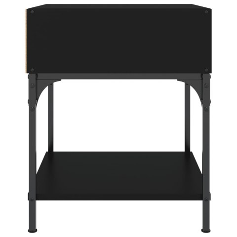 Stoliki nocne, 2 szt., czarne, 40x41x50 cm Stoliki nocne, 2 szt., czarne, 40x41x50 cm