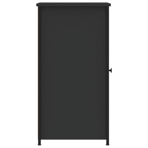 Szafki nocne, 2 szt., czarne, 32x42x80 cm Szafki nocne, 2 szt., czarne, 32x42x80 cm