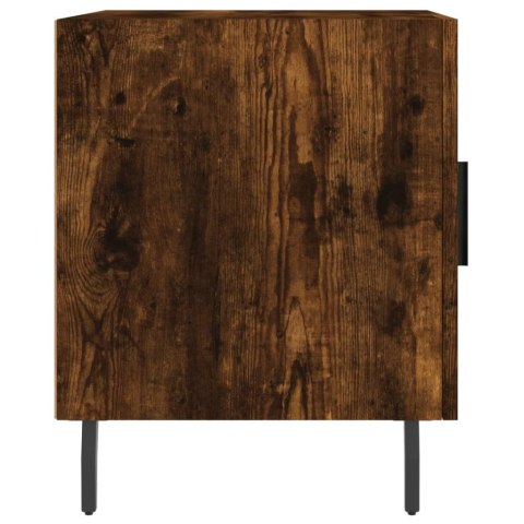 Szafki nocne, 2 szt., przydymiony dąb, 40x40x50 cm Szafki nocne, 2 szt., przydymiony dąb, 40x40x50 cm