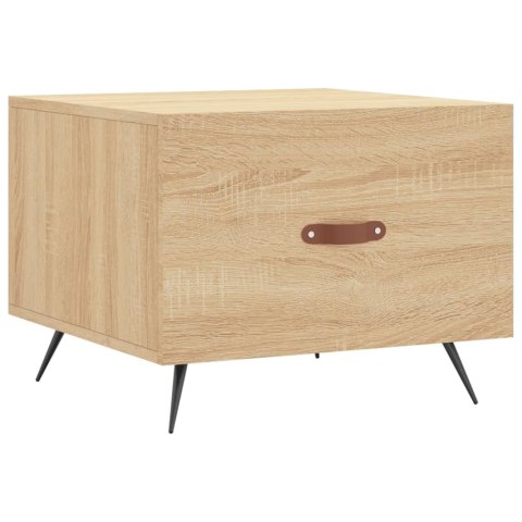 Stolik kawowy, dąb sonoma, 50x50x40 cm, materiał drewnopochodny Stolik kawowy, dąb sonoma, 50x50x40 cm, materiał drewnopochodny