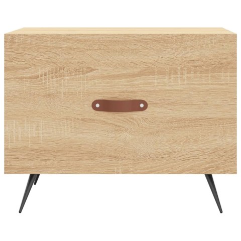 Stolik kawowy, dąb sonoma, 50x50x40 cm, materiał drewnopochodny Stolik kawowy, dąb sonoma, 50x50x40 cm, materiał drewnopochodny
