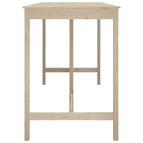 Stolik barowy, 180x80x110 cm, lite drewno sosnowe Stolik barowy, 180x80x110 cm, lite drewno sosnowe