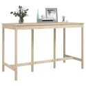  Stolik barowy, 180x80x110 cm, lite drewno sosnowe