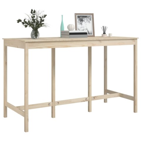 Stolik barowy, 180x80x110 cm, lite drewno sosnowe Stolik barowy, 180x80x110 cm, lite drewno sosnowe