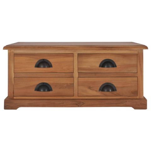 Stolik kawowy, 68 x 68 x 30 cm, lite drewno tekowe Stolik kawowy, 68 x 68 x 30 cm, lite drewno tekowe