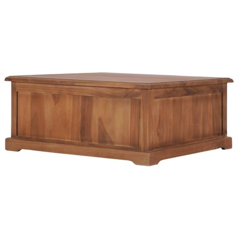 Stolik kawowy, 68 x 68 x 30 cm, lite drewno tekowe Stolik kawowy, 68 x 68 x 30 cm, lite drewno tekowe