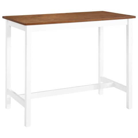 Stolik barowy z drewna, 108 x 60 x 91 cm Stolik barowy z drewna, 108 x 60 x 91 cm