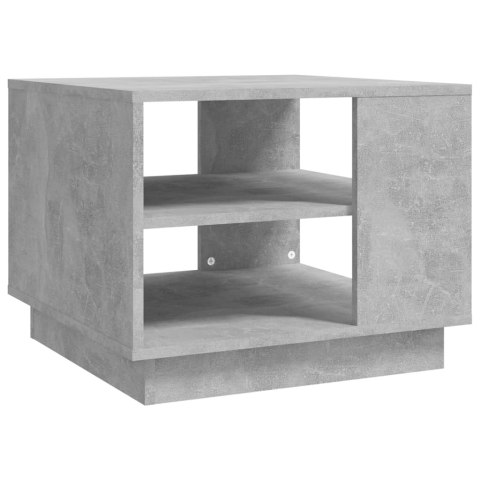 Stolik kawowy, szarość betonu, 55x55x43 cm, płyta wiórowa Stolik kawowy, szarość betonu, 55x55x43 cm, płyta wiórowa