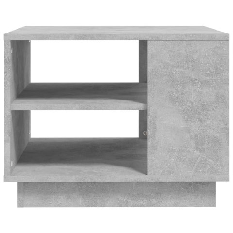 Stolik kawowy, szarość betonu, 55x55x43 cm, płyta wiórowa Stolik kawowy, szarość betonu, 55x55x43 cm, płyta wiórowa
