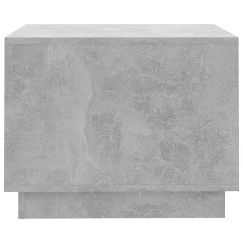 Stolik kawowy, szarość betonu, 55x55x43 cm, płyta wiórowa Stolik kawowy, szarość betonu, 55x55x43 cm, płyta wiórowa