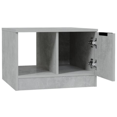 Stolik kawowy, betonowy, 50x50x36 cm, materiał drewnopochodny Stolik kawowy, betonowy, 50x50x36 cm, materiał drewnopochodny