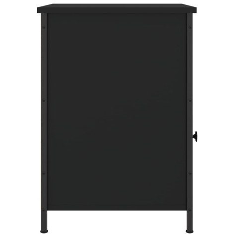 Szafki nocne, 2 szt., czarne, 40x42x60 cm Szafki nocne, 2 szt., czarne, 40x42x60 cm
