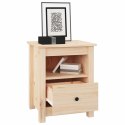  Szafki nocne, 2 szt., 40x35x49 cm, lite drewno sosnowe