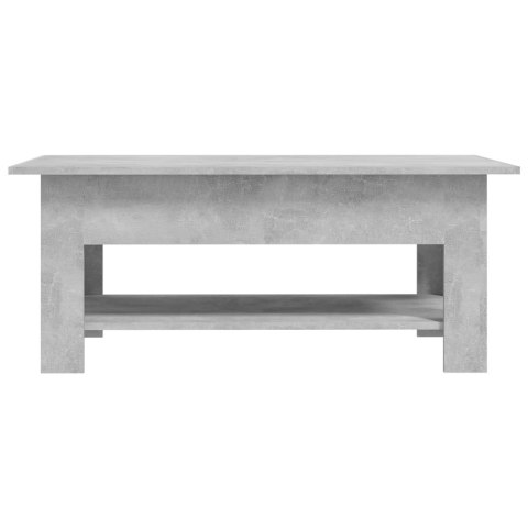 Stolik kawowy, szarość betonu, 102x55x42 cm, płyta wiórowa Stolik kawowy, szarość betonu, 102x55x42 cm, płyta wiórowa
