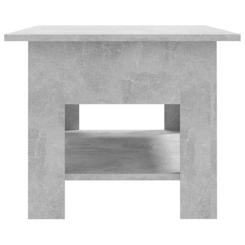 Stolik kawowy, szarość betonu, 102x55x42 cm, płyta wiórowa Stolik kawowy, szarość betonu, 102x55x42 cm, płyta wiórowa