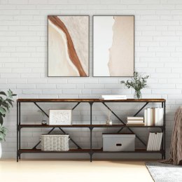  Stolik konsolowy, przydymiony dąb, 180x30x75 cm