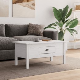  Stolik kawowy BODO, biały, 100x55x45 cm, drewno sosnowe