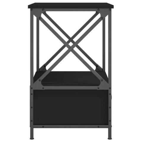Stoliki nocne, 2 szt., czarne, 50x41x65 cm Stoliki nocne, 2 szt., czarne, 50x41x65 cm
