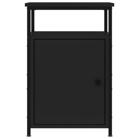 Szafki nocne, 2 szt., czarne, 40x42x60 cm Szafki nocne, 2 szt., czarne, 40x42x60 cm