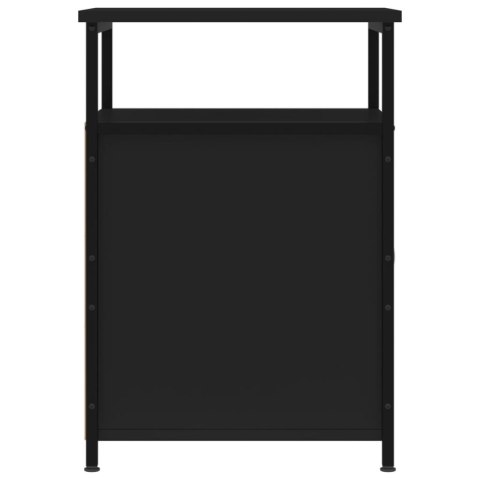 Szafki nocne, 2 szt., czarne, 40x42x60 cm Szafki nocne, 2 szt., czarne, 40x42x60 cm