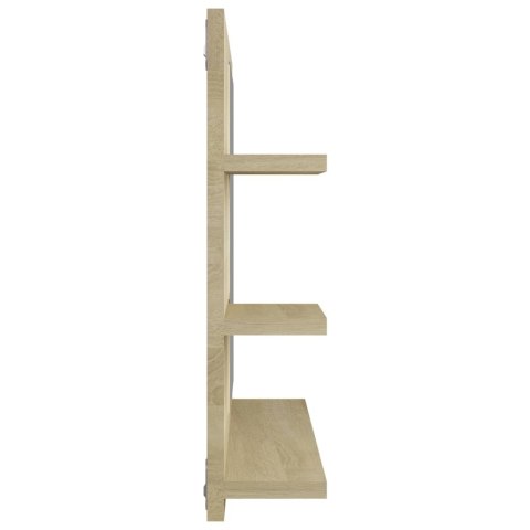 Lustro łazienkowe, dąb sonoma, 60x10,5x45 cm, płyta wiórowa Lustro łazienkowe, dąb sonoma, 60x10,5x45 cm, płyta wiórowa